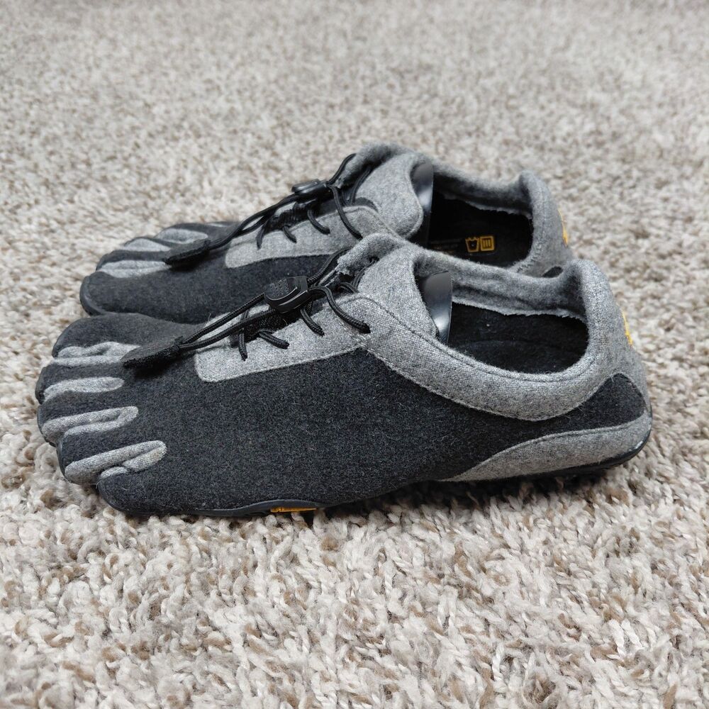 Vibram FiveFingers Grey and Dark Grey Athletic Toe Shoes